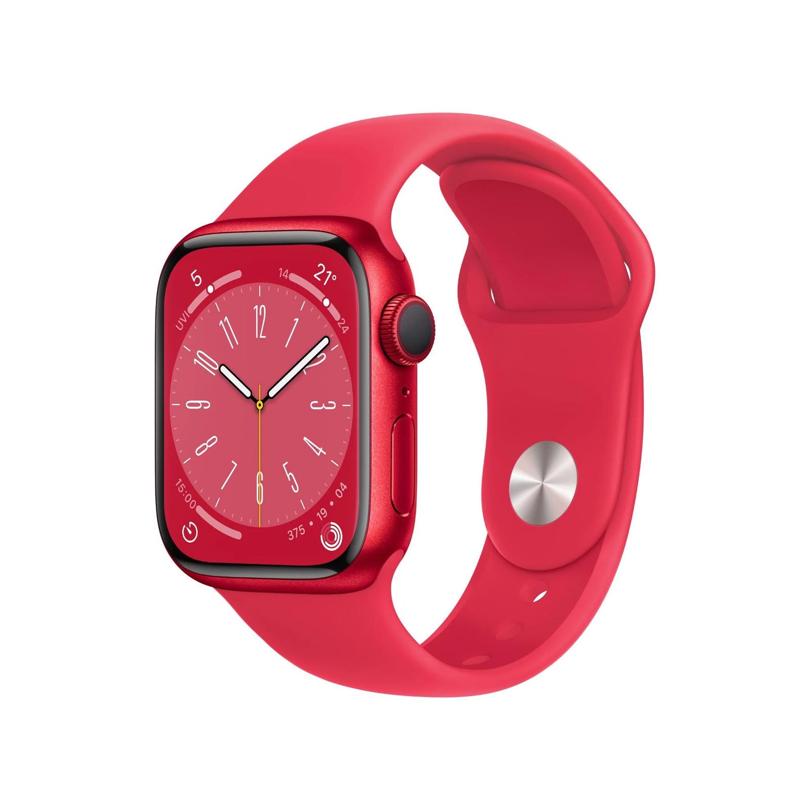 Apple Watch Series 8 (GPS) 41mm Red AL Case Red Band - As New (Refurbished)