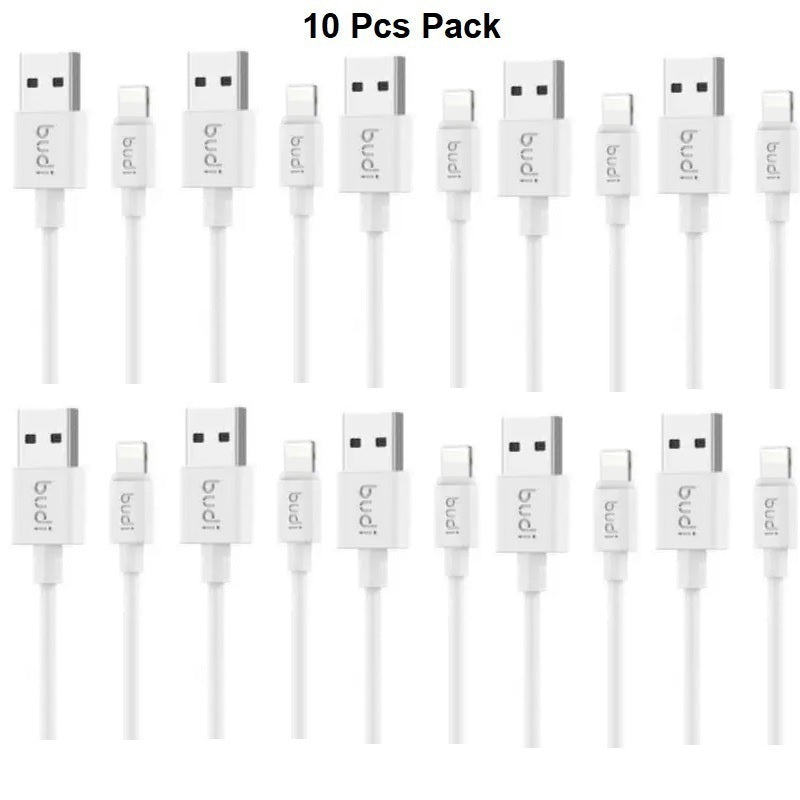 Budi Lightning cable for iPhone and iPad - 10 Pcs Cable only