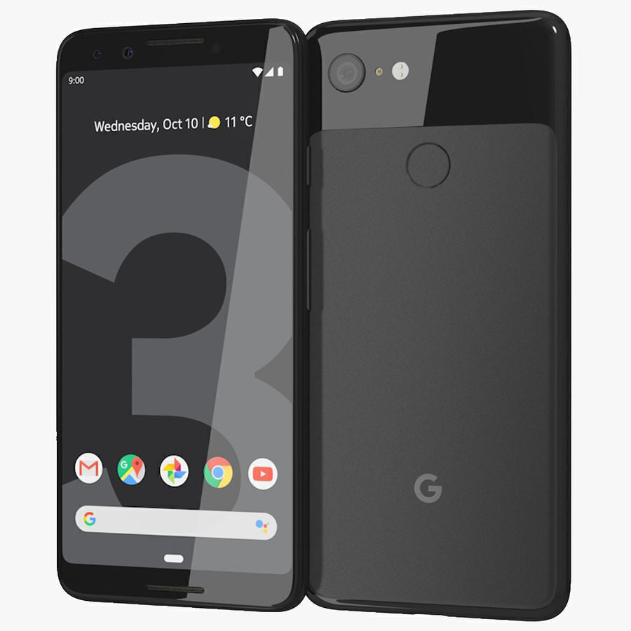 Google Pixel 3 64GB - Just Black - As New Condition (Refurbished)