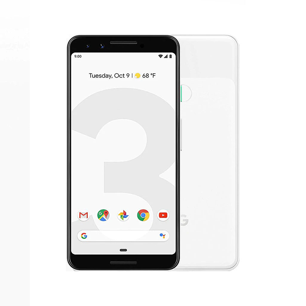 Google Pixel 3 64GB - Clearly White - Premium Condition (Refurbished)