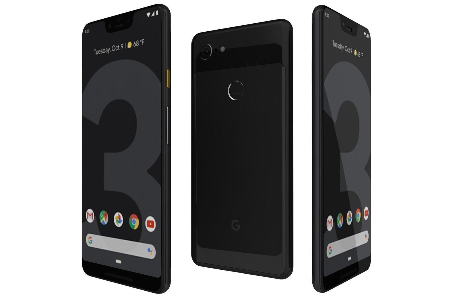 Google Pixel 3 XL 64GB - Just Black - As New Condition (Refurbished)