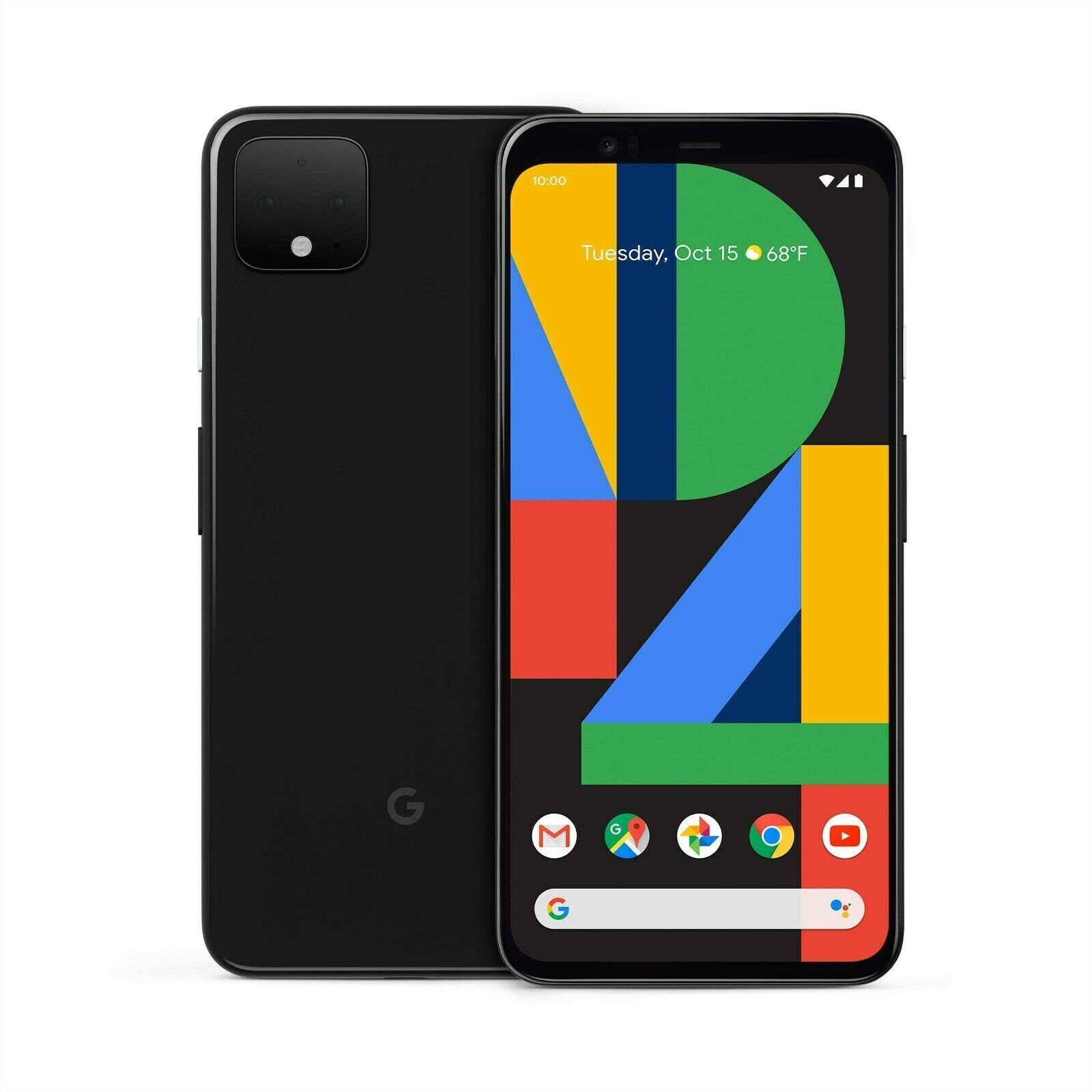 Google Pixel 4 64GB - Just Black - Excellent Condition (Refurbished)