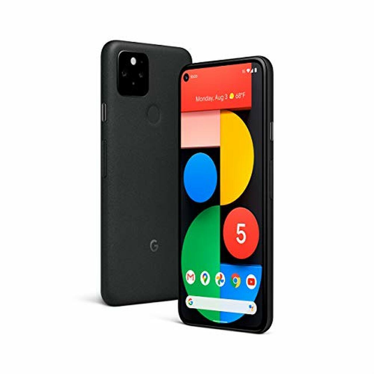 Google Pixel 5 128GB - Just Black - Good Condition (Refurbished)