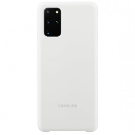 SAMSUNG GALAXY S20+ SILICONE COVER WHITE