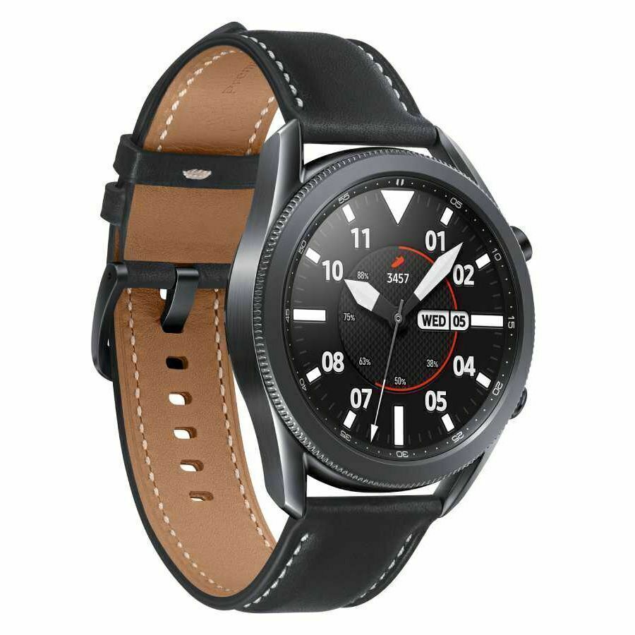 Samsung Galaxy Watch3 Stainless Steel (45MM, Bluetooth) Mystic Black - Excellent