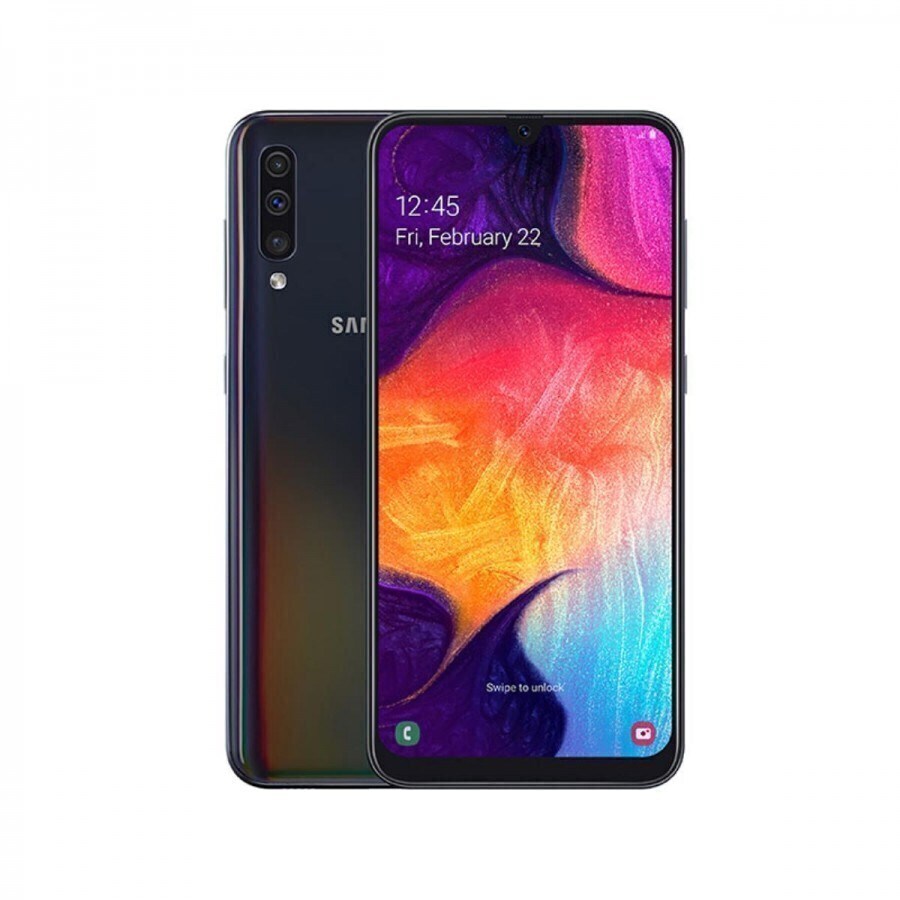 Samsung Galaxy A50 (A505) 64GB Black - Premium Condition (Refurbished)