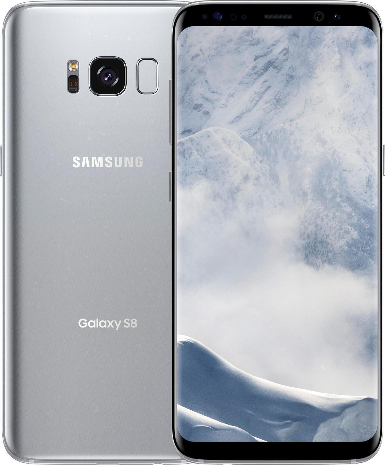 Samsung Galaxy S8 64GB (G950) Arctic Silver - Premium Condition (Refurbished)