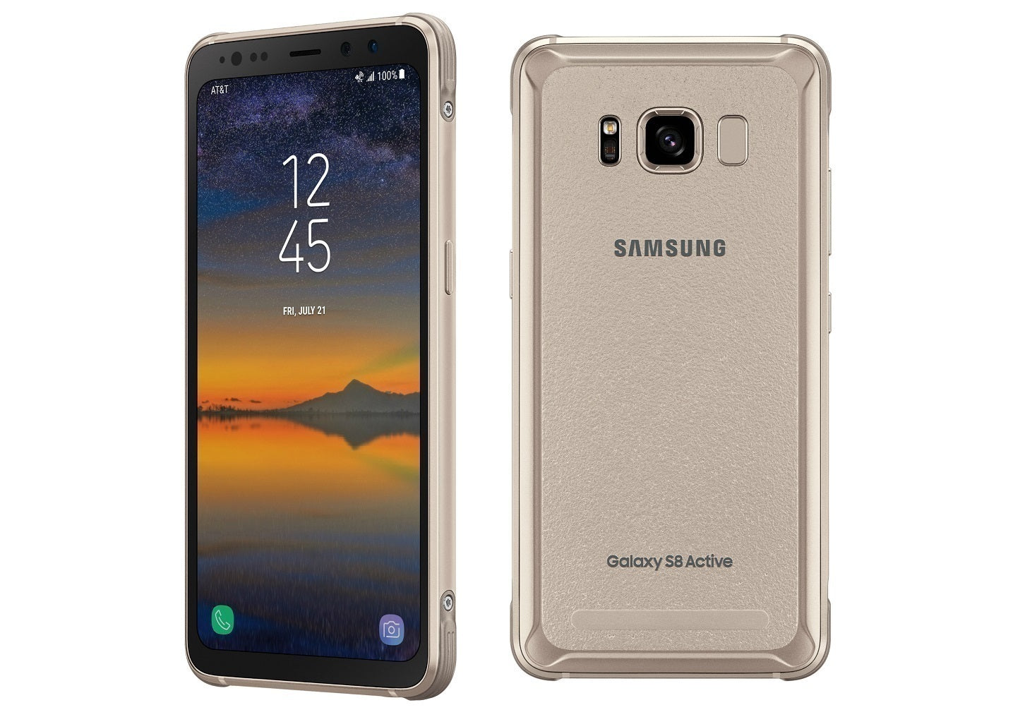 Samsung Galaxy S8 Active 64GB Gold - Excellent Condition (Refurbished)