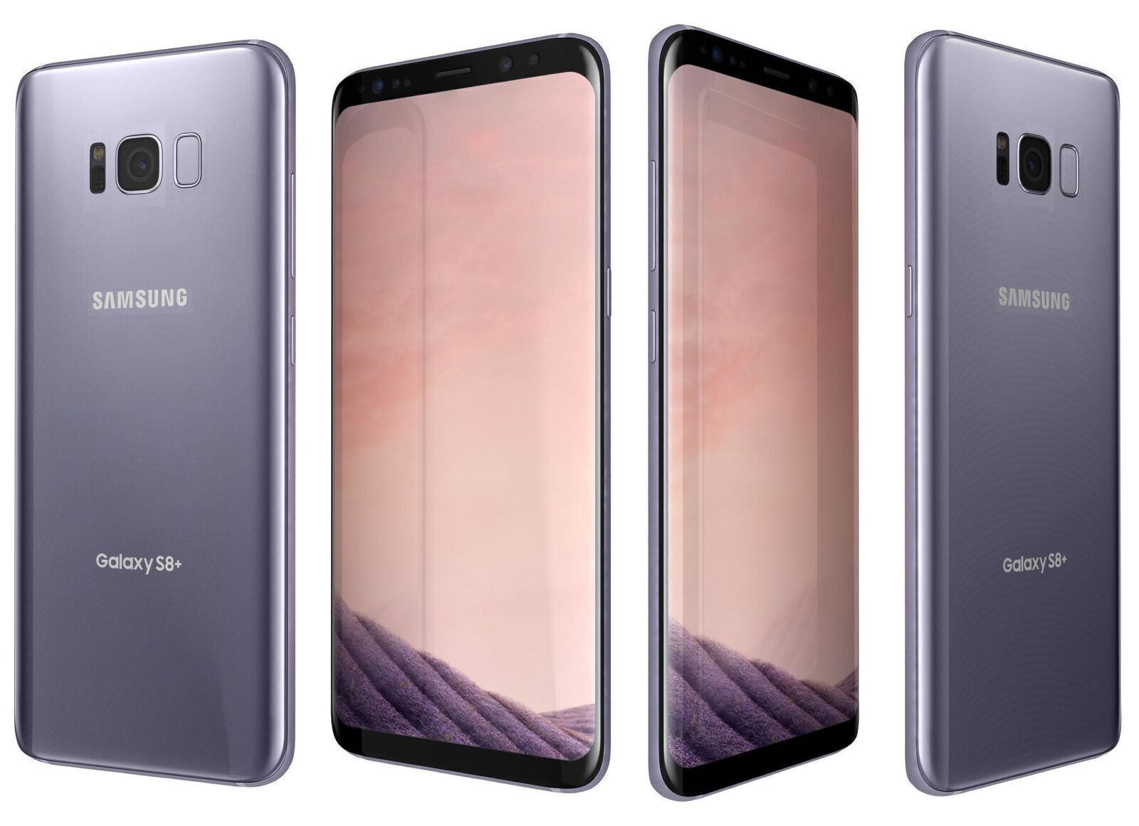 Samsung Galaxy S8 Plus 64GB Orchid Gray (G955) - Premium Condition (Refurbished)