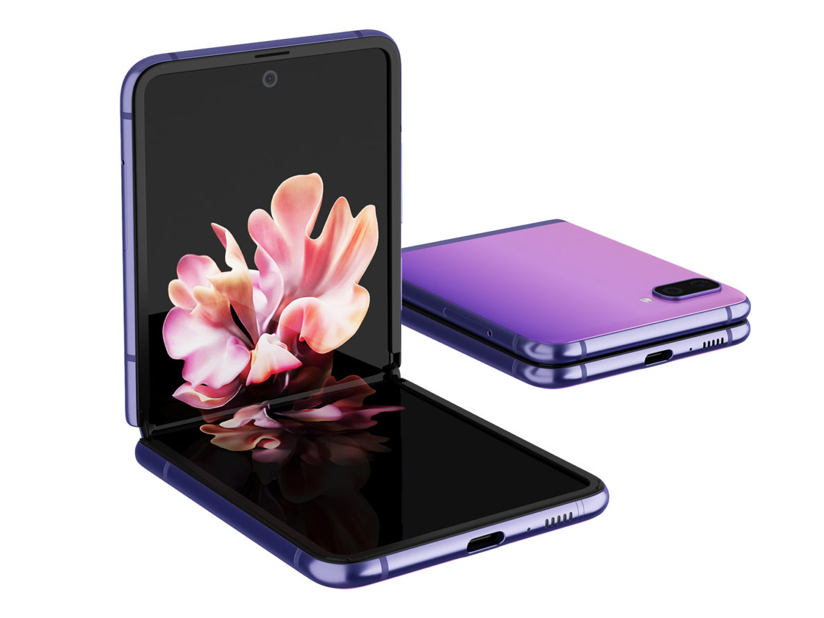 Samsung Galaxy Z Flip (F700) 256GB Mirror Purple - Premium (Refurbished)