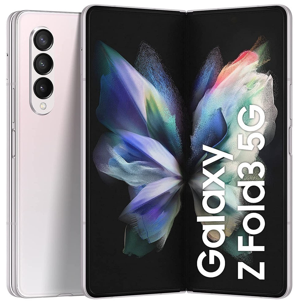 Samsung Galaxy Z Fold3 Silver 256GB - As New Condition (Refurbished)