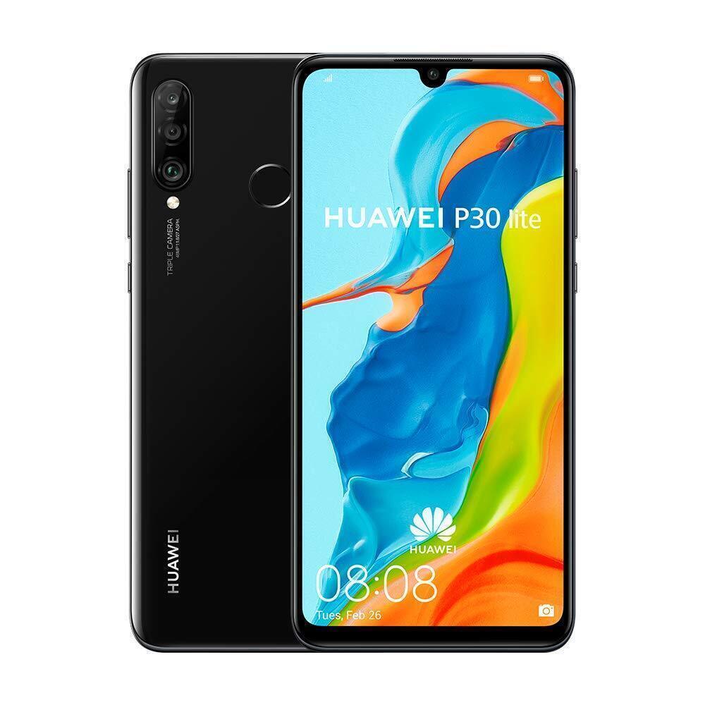 Huawei P30 Lite Dual-Sim 128GB Black - As New Condition (Refurbished)