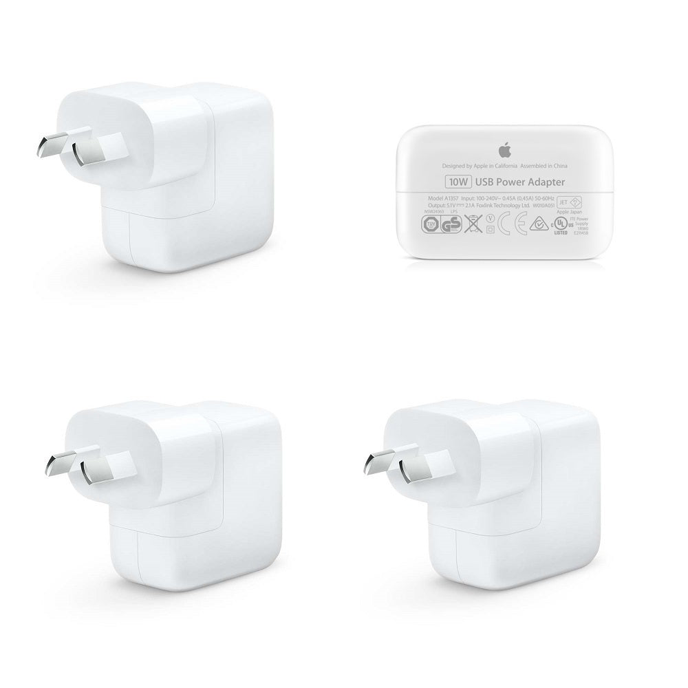 Apple USB Power Adapter 10W (A1357) - 3 Pack