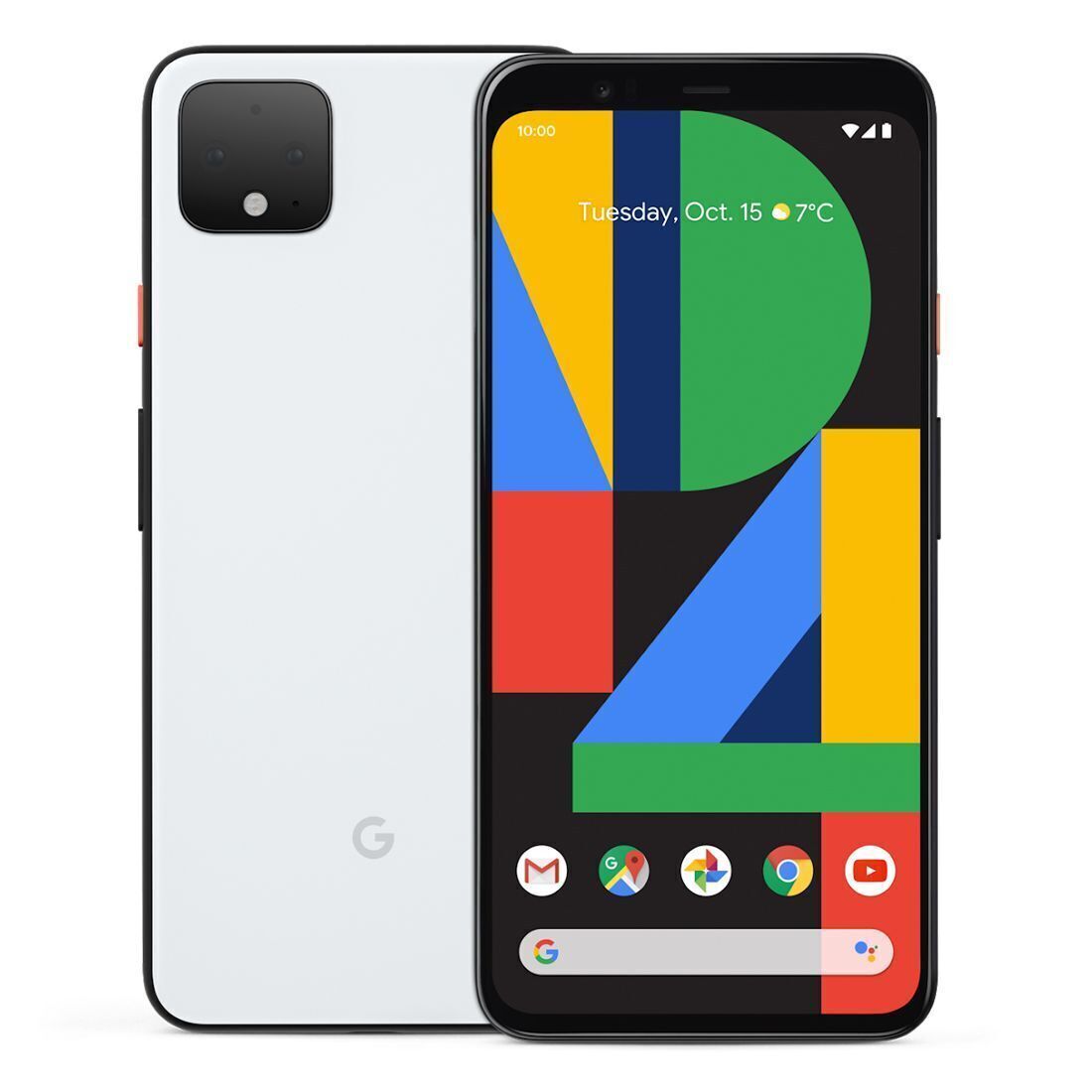 Google Pixel 4 XL 64GB - Clearly White - Excellent Condition (Refurbished)