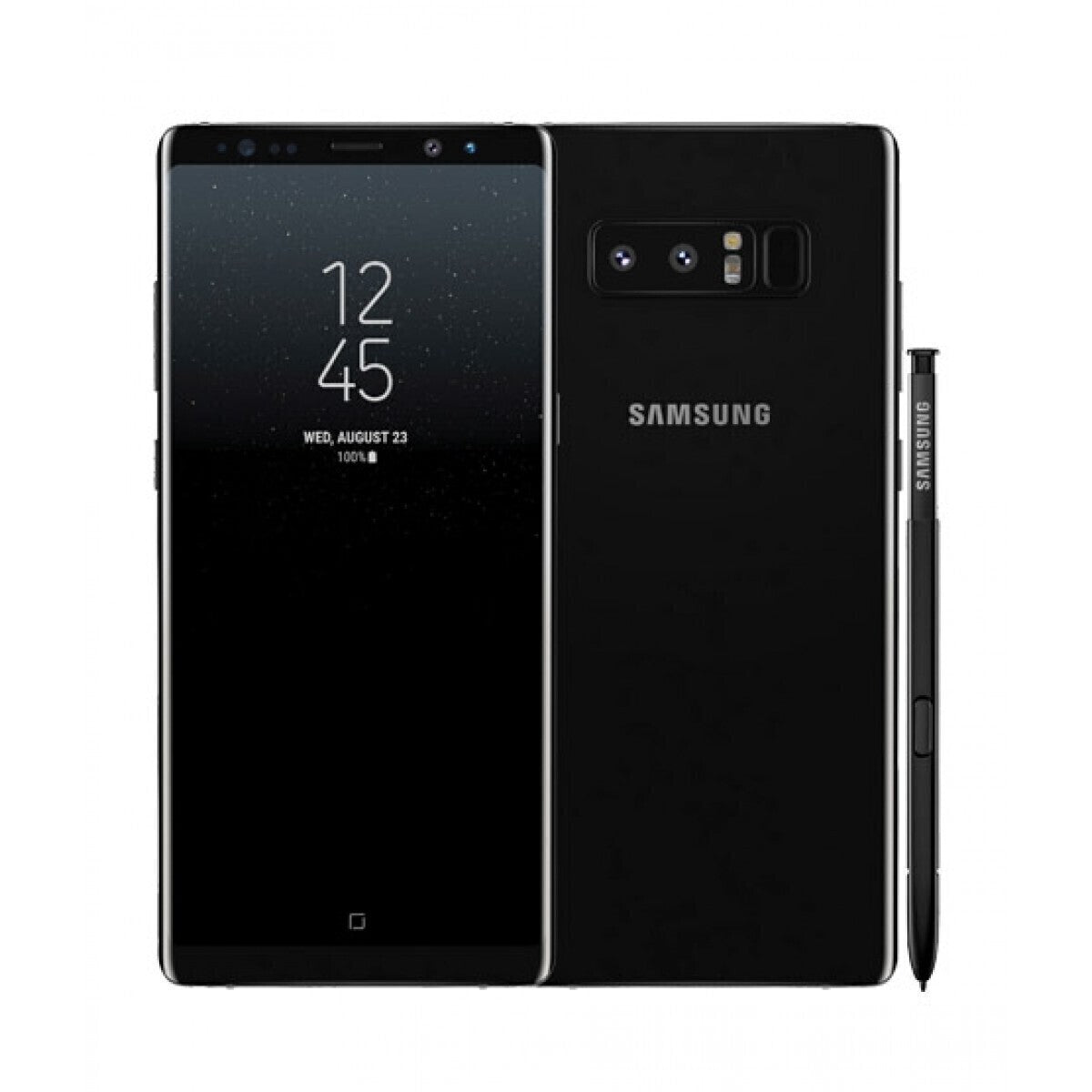 Samsung Galaxy Note 8 64GB Midnight Black (N950) - Excellent Condition (Refurbished)