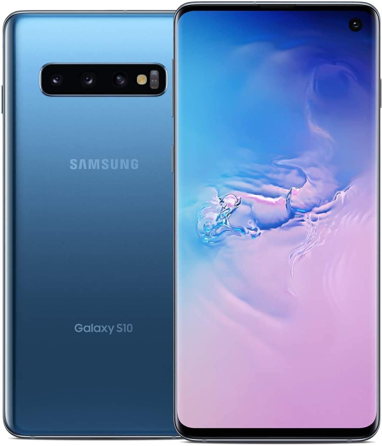 Samsung Galaxy S10 4G (G973) 128GB Prism Blue - As New Condition (Refurbished)