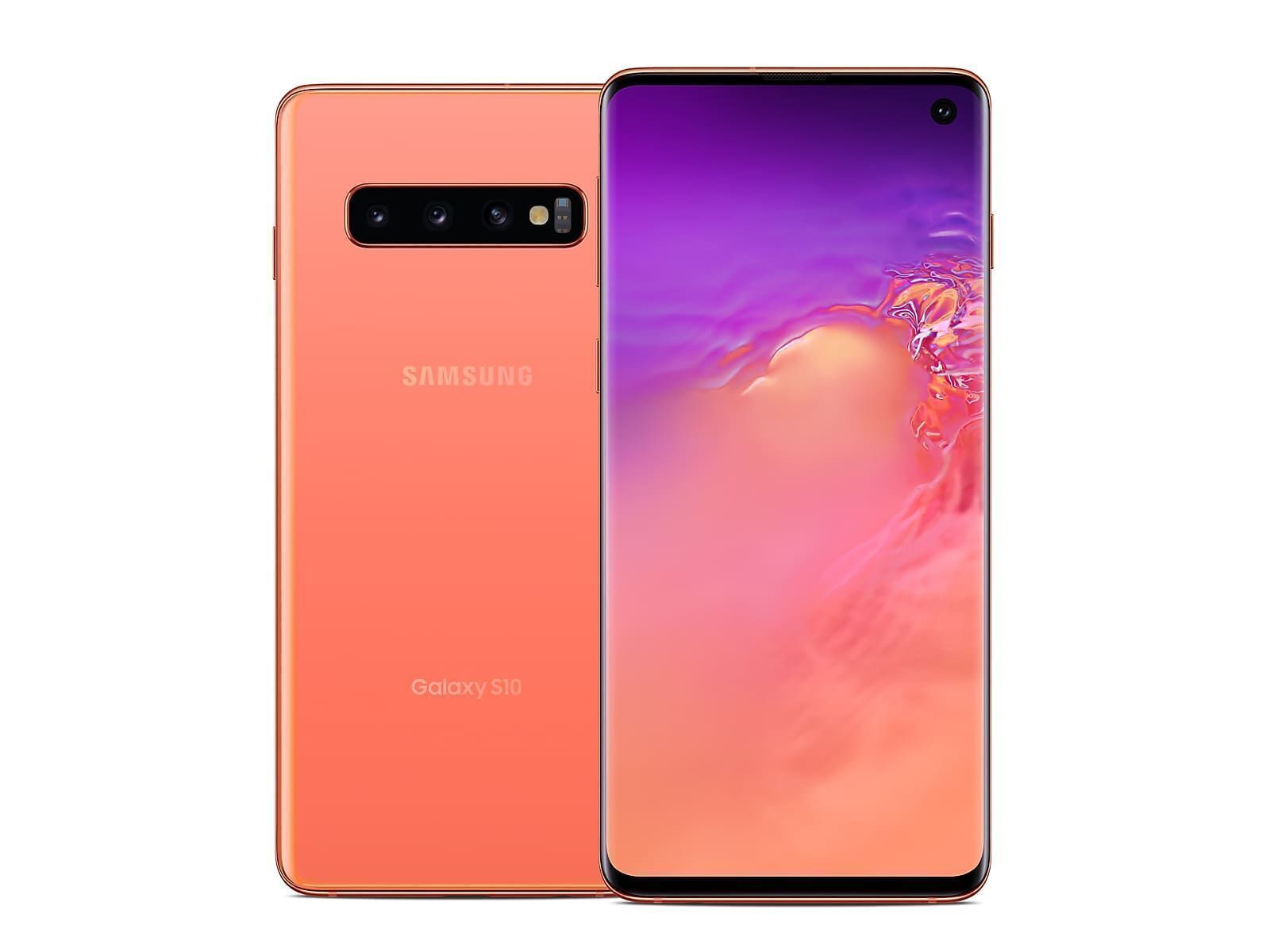 Samsung Galaxy S10 4G (G973) 128GB Flamingo Pink - Good Condition (Refurbished)