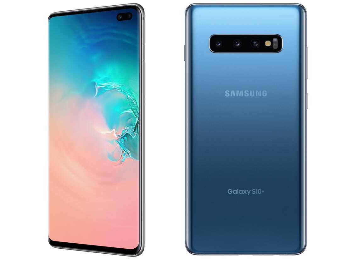 Samsung Galaxy S10 Plus 4G (G975) 128GB Prism Blue - As New Condition (Refurbished)