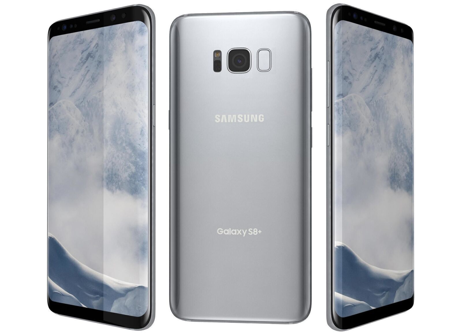 Samsung Galaxy S8 Plus 64GB Arctic Silver (G955) - As New Condition (Refurbished)