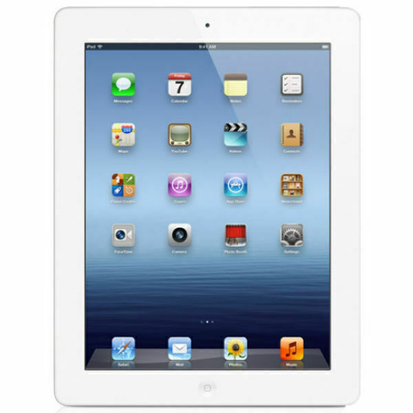 Apple iPad 4 (Wi-Fi + Cellular) 128GB White - Excellent Condition (Refurbished)