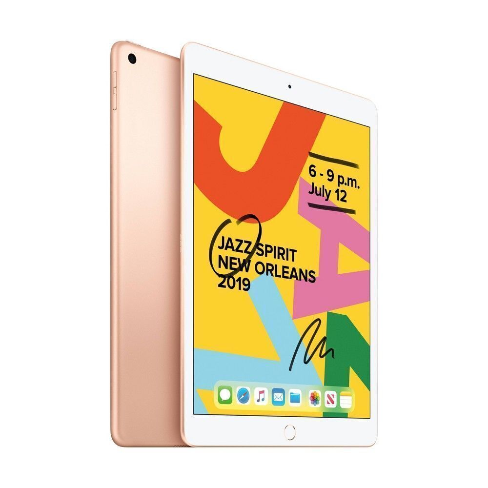 Apple iPad 7th Gen (Wi-Fi only) 128GB Gold - As New Condition (Refurbished)