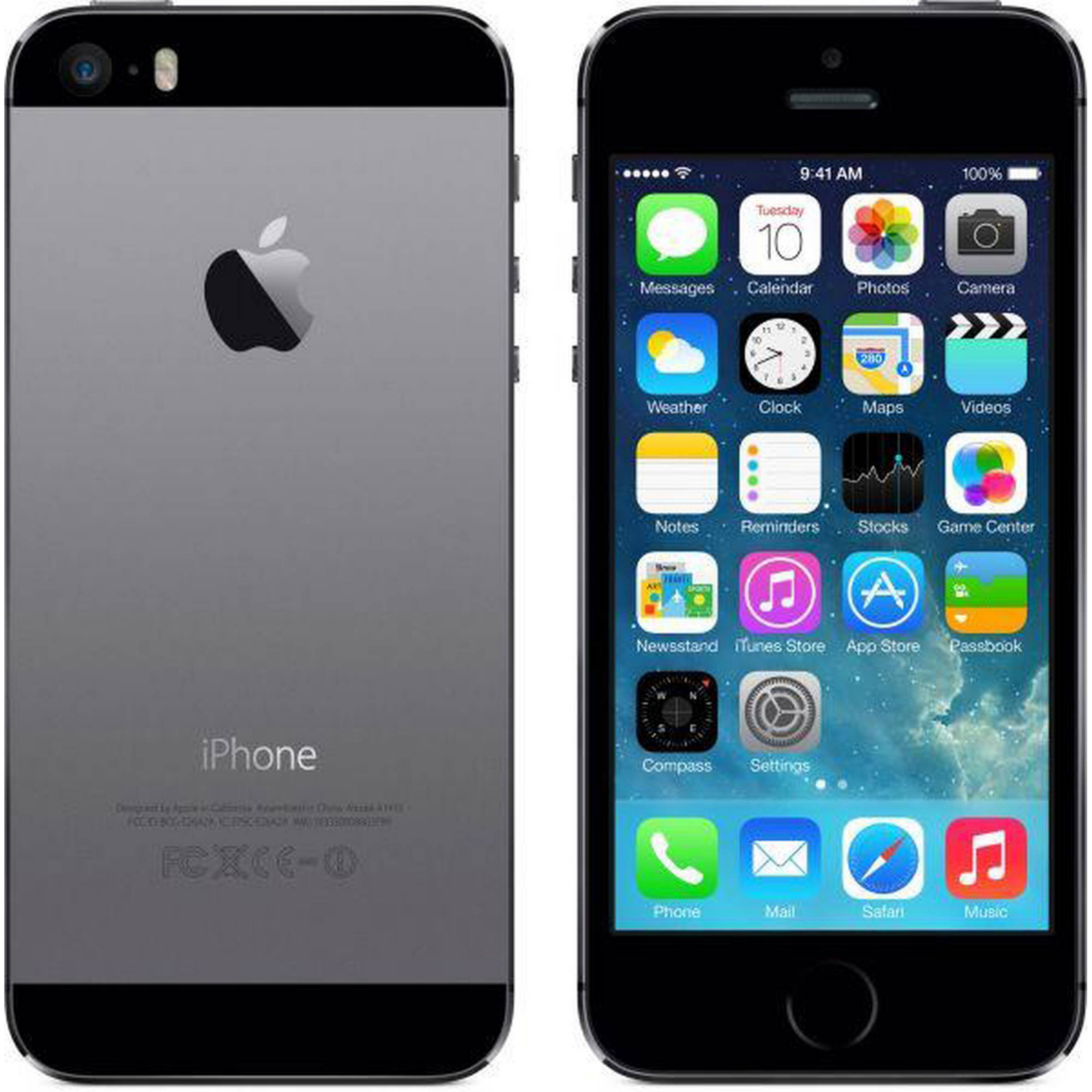 Apple iPhone 5s 32GB Space Grey - Excellent Condition (Refurbished)