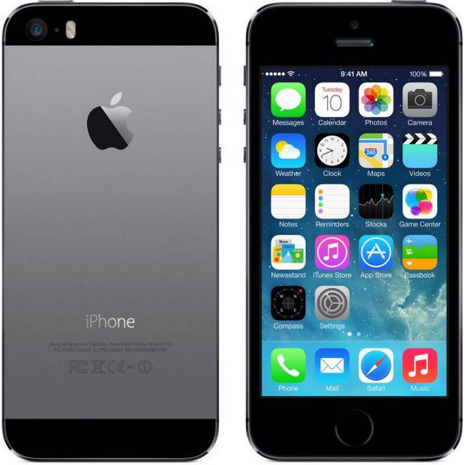 Apple iPhone 5s 32GB Space Grey - Good Condition (Refurbished)