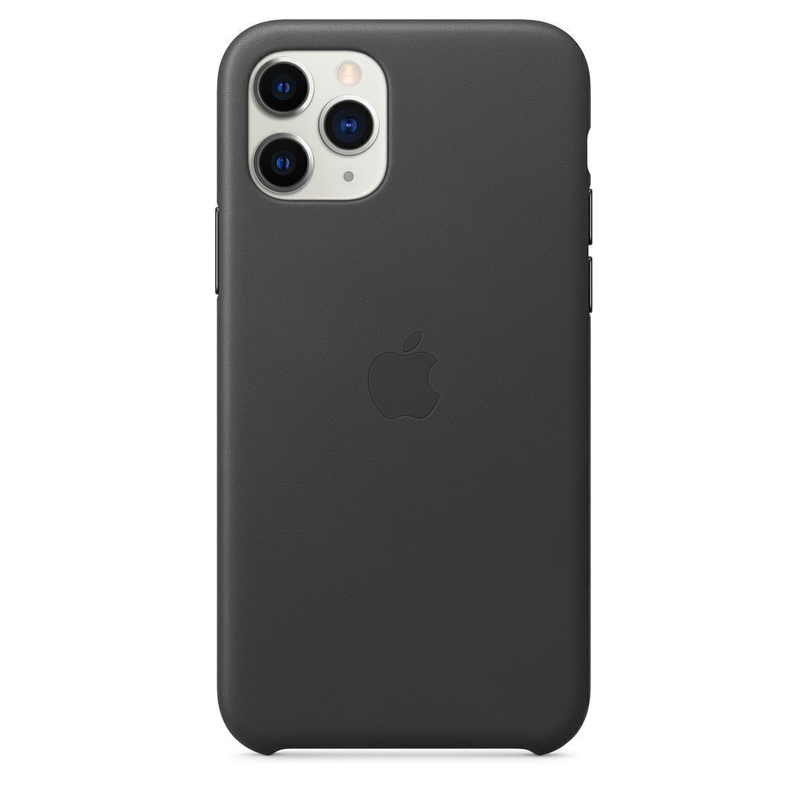 Apple iPhone 11 Pro Leather Case - Black (Damaged Box)