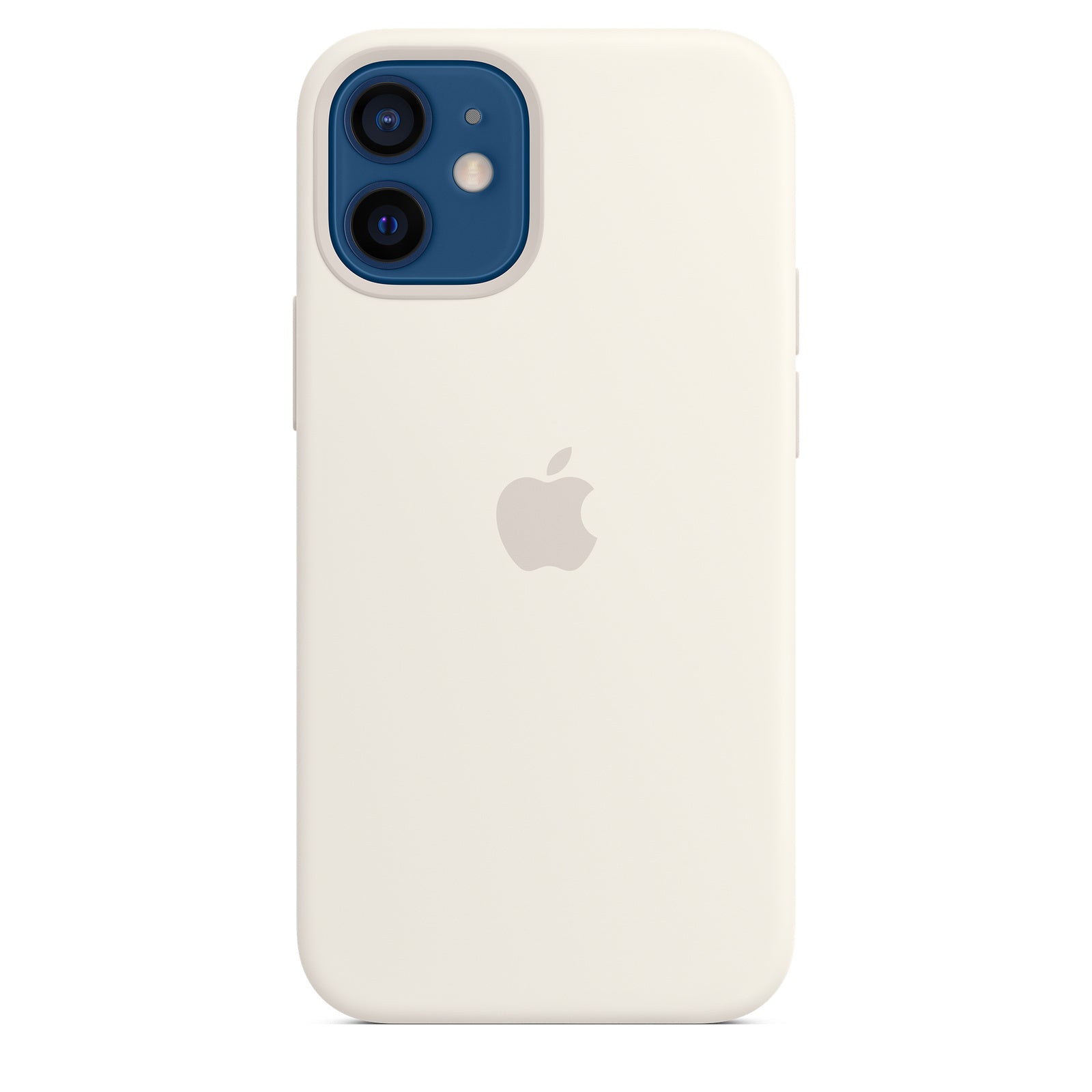 Apple iPhone 12 Mini Silicone Case - White