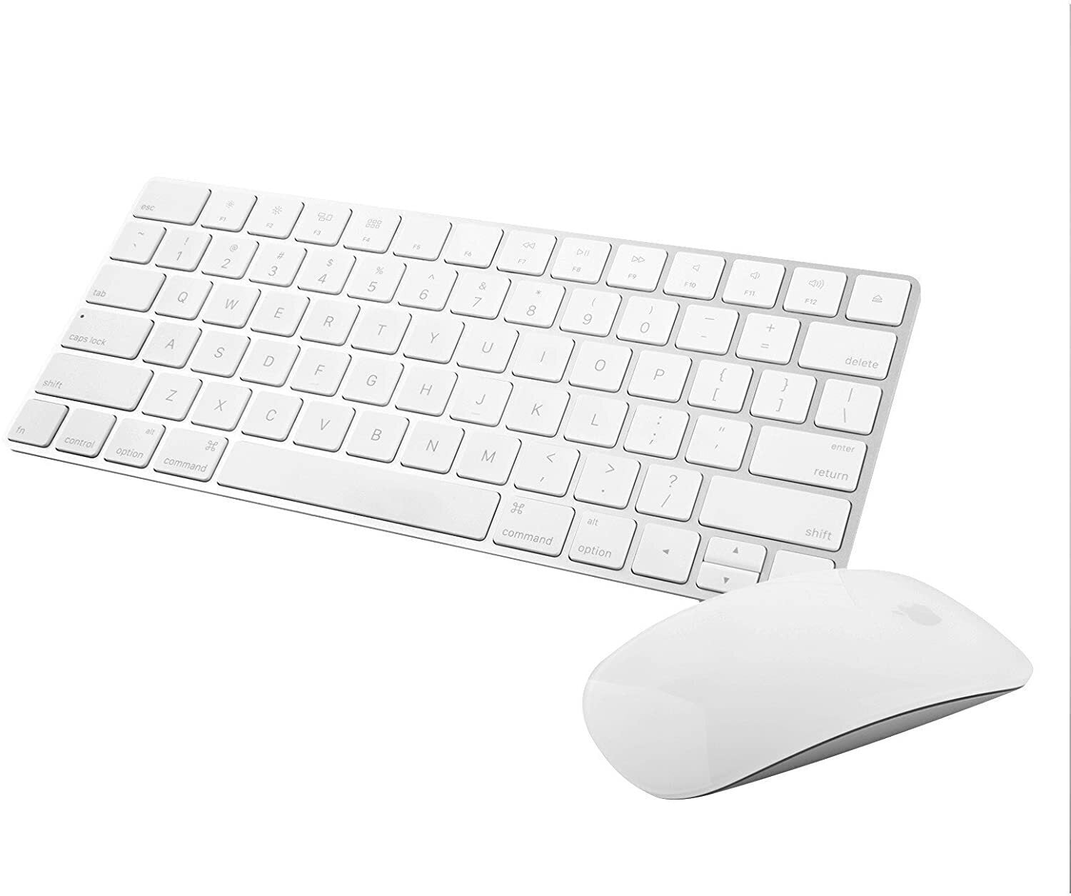 Apple Magic Keyboard (English) and Mouse 2 (Silver) - As New Condition (Refurbished)