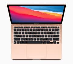 MacBook Air M1 8C CPU 8C GPU 13" (2020) 512GB 8GB Gold - As New (Refurbished)