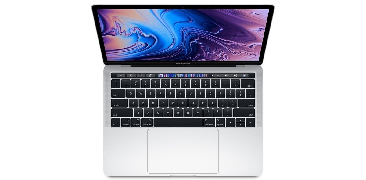 MacBook Pro i5 2.4GHz 13" Touch (2019) 512GB 8GB Silver - Excellent(Refurbished)