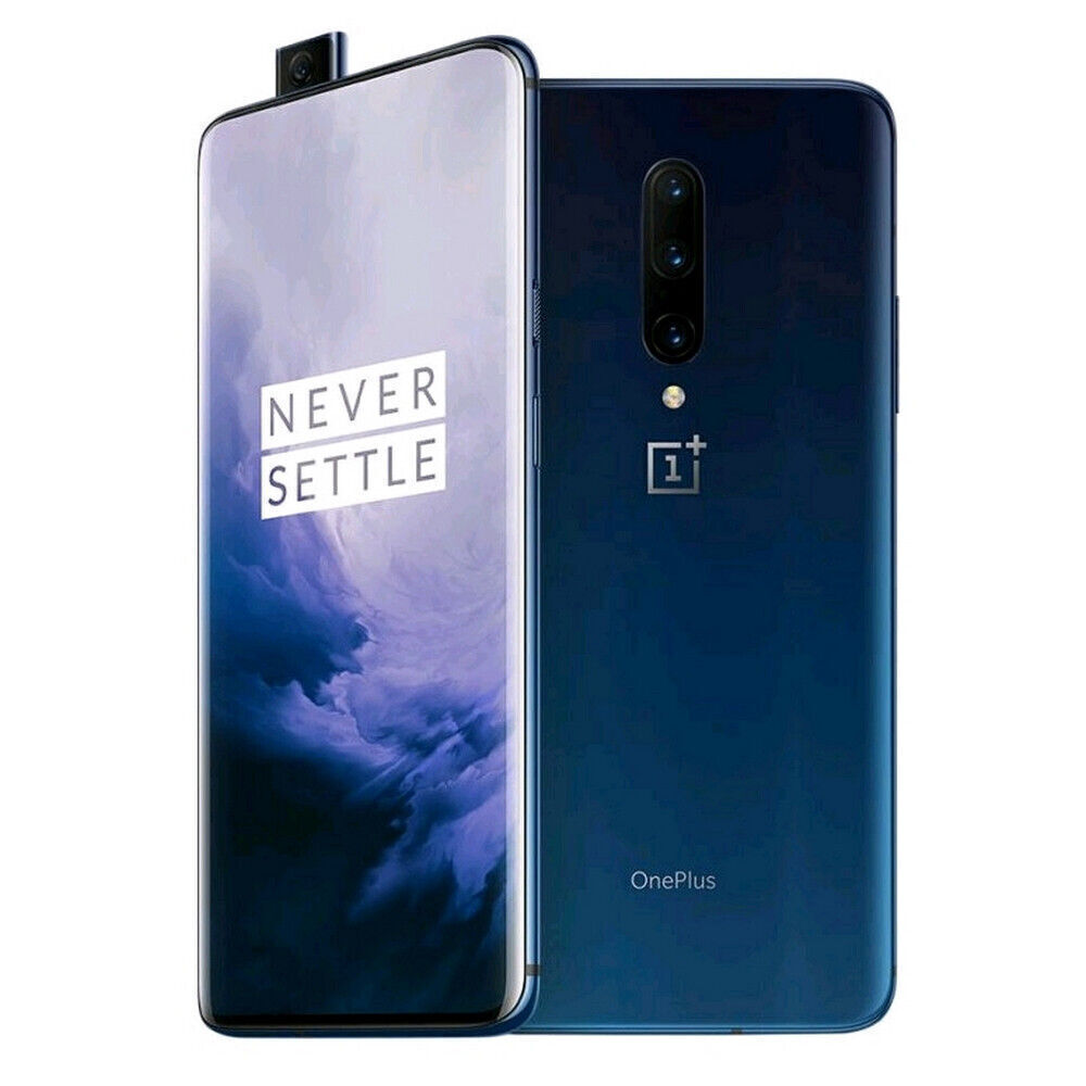 OnePlus 7 Pro Blue, Dual Sim, 256GB+8GB RAM - As New Condition (Refurbished)