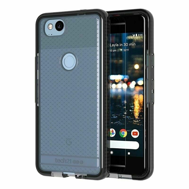 Tech21 Evo Check Case for Google Pixel 2 - Smokey/Black