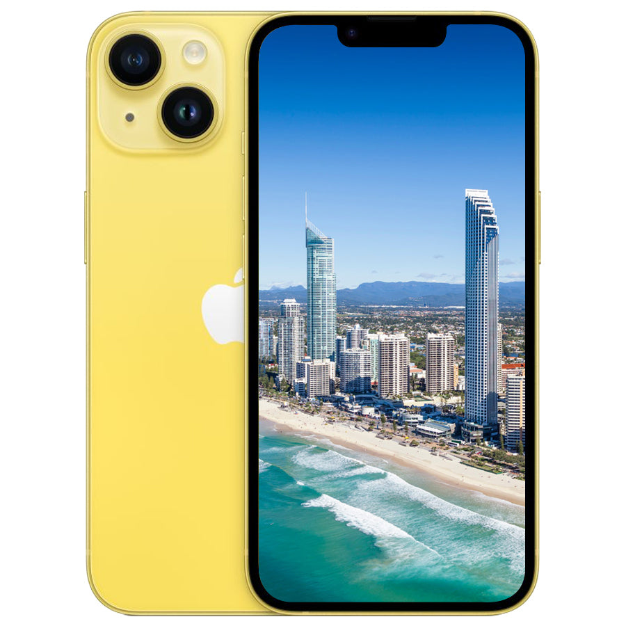 Apple iPhone 14 Plus 128GB Yellow (Dual eSim) - Good (Refurbished)