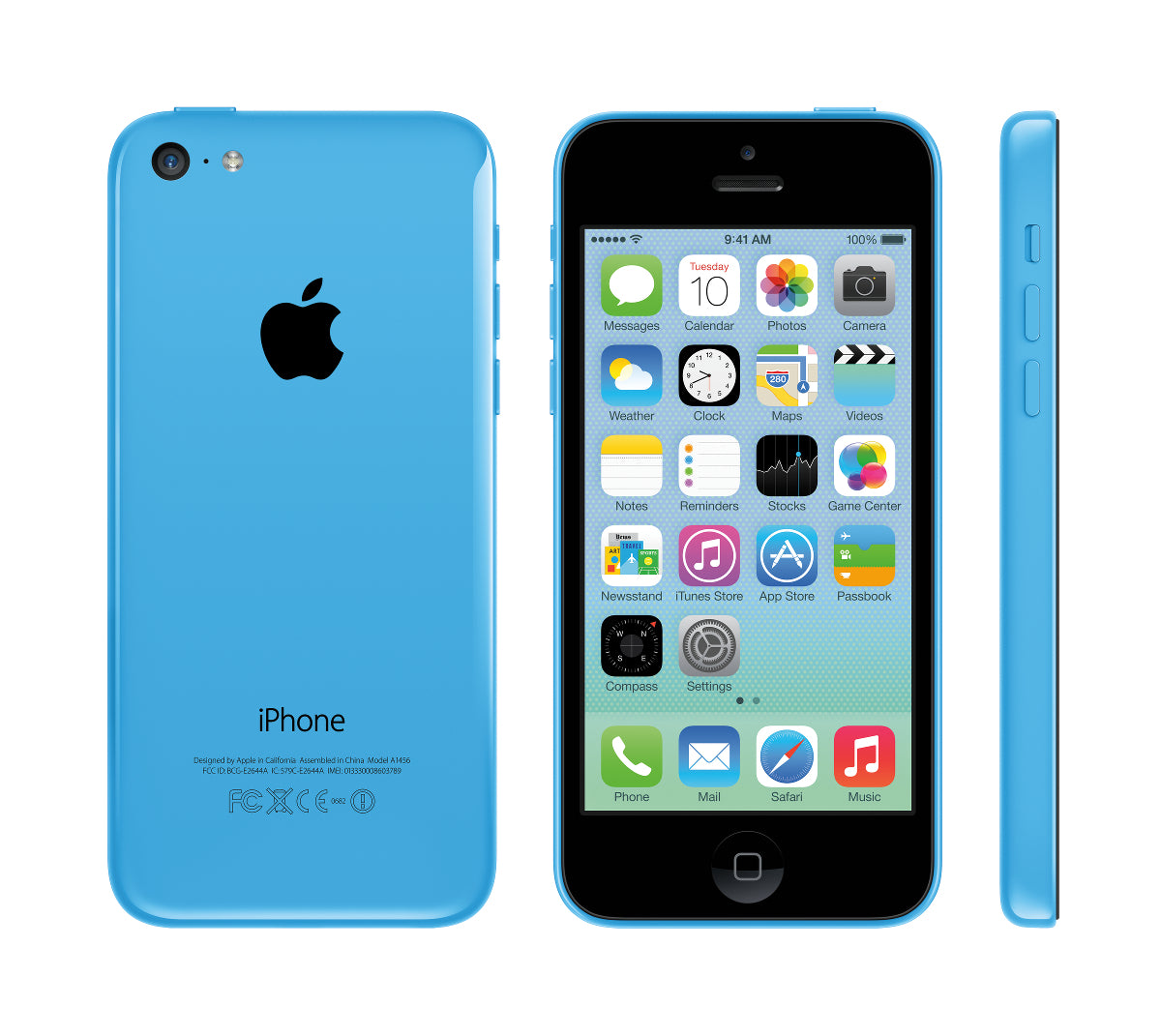 Apple iPhone 5c 16GB Blue - Excellent Condition (Refurbished)