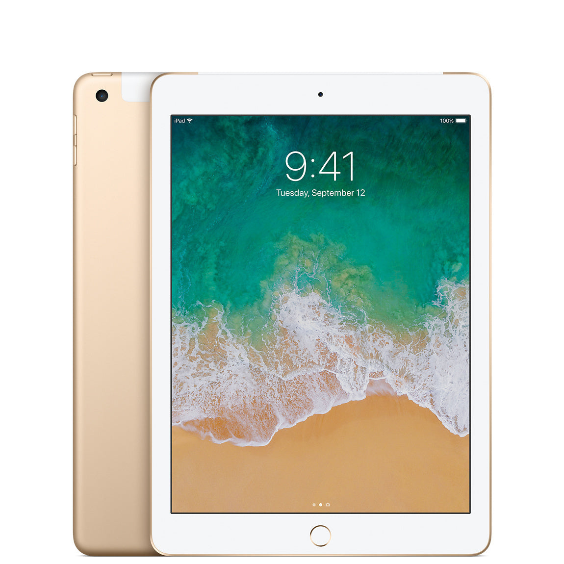 Apple iPad 5th Gen Wi-Fi + Cellular 32GB Gold - Premium Condition (Refurbished)