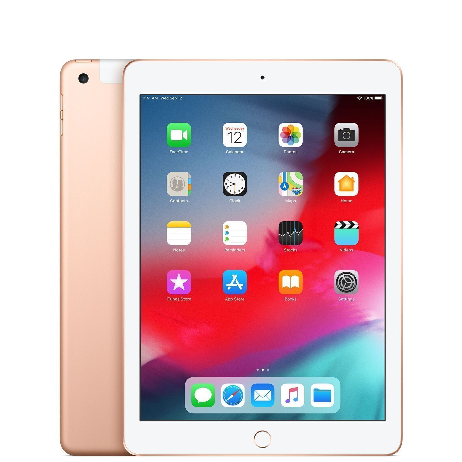 Apple iPad 6th Gen Wi-Fi + Cellular 32GB Gold - Premium Condition (Refurbished)