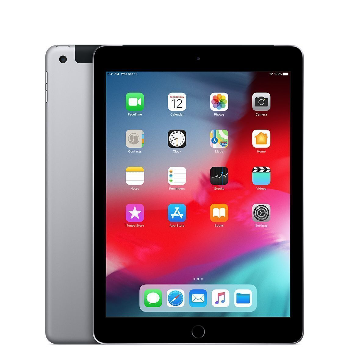 Apple iPad 6th Gen Wi-Fi + Cellular 128GB Space Grey - Premium Condition (Refurbished)