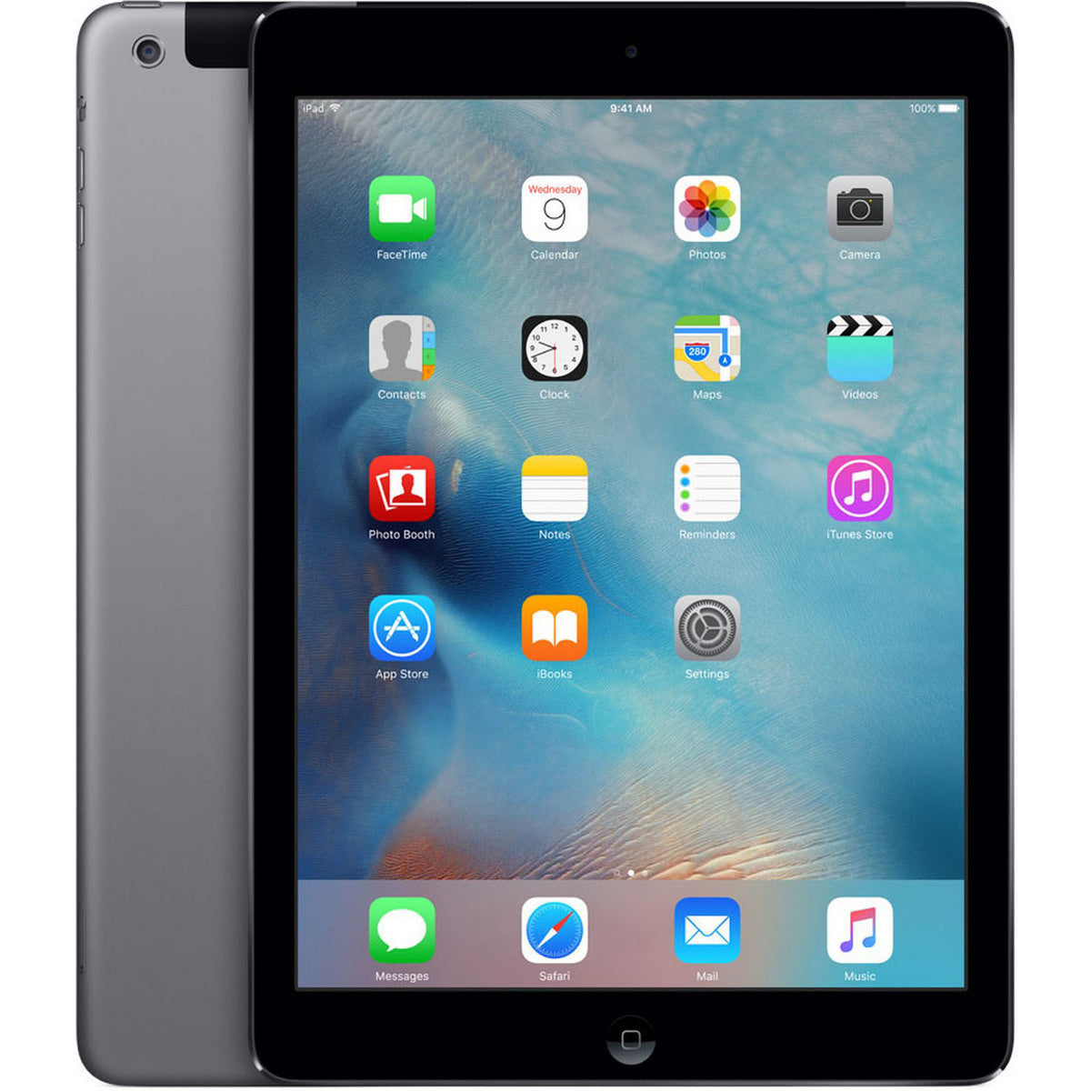 Apple iPad Air 2 Wi-Fi + Cellular 128GB Space Grey - Premium Condition (Refurbished)