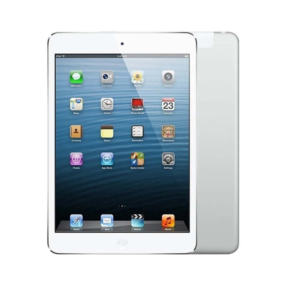 Apple iPad Mini 2 Wi-Fi + Cellular 32GB Silver - Premium (Refurbished)