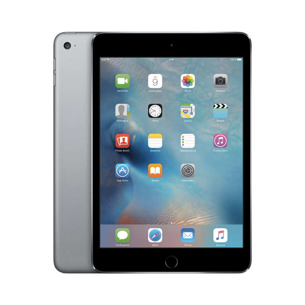 Apple iPad Mini 4 Wi-Fi + Cellular 128GB Space Grey - Premium (Refurbished)