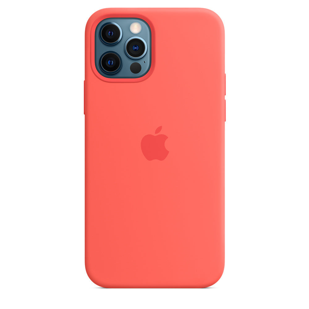 Apple iPhone 12 Pro Silicone Case - Pink Citrus (Damaged Box)