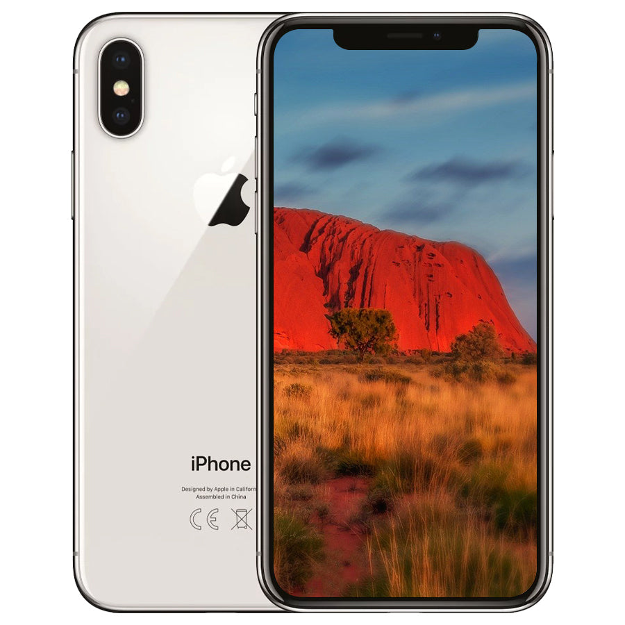 Apple iPhone X 64GB Silver - Premium Condition (Refurbished)